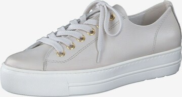 Sneaker bassa di Paul Green in beige: frontale