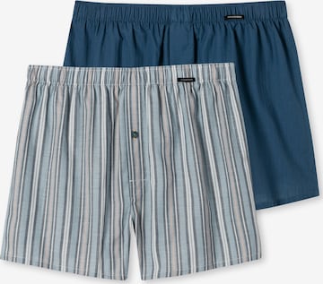 SCHIESSER Boxer shorts ' Multipacks ' in Blue: front
