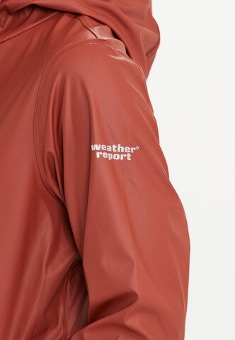 Weather Report Outdoorjas 'Petra' in Oranje