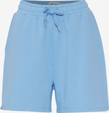 ICHI Regular Broek 'YARLA' in Blauw: voorkant