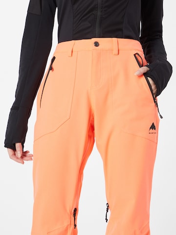 BURTON regular Sportsbukser 'VIDA' i orange