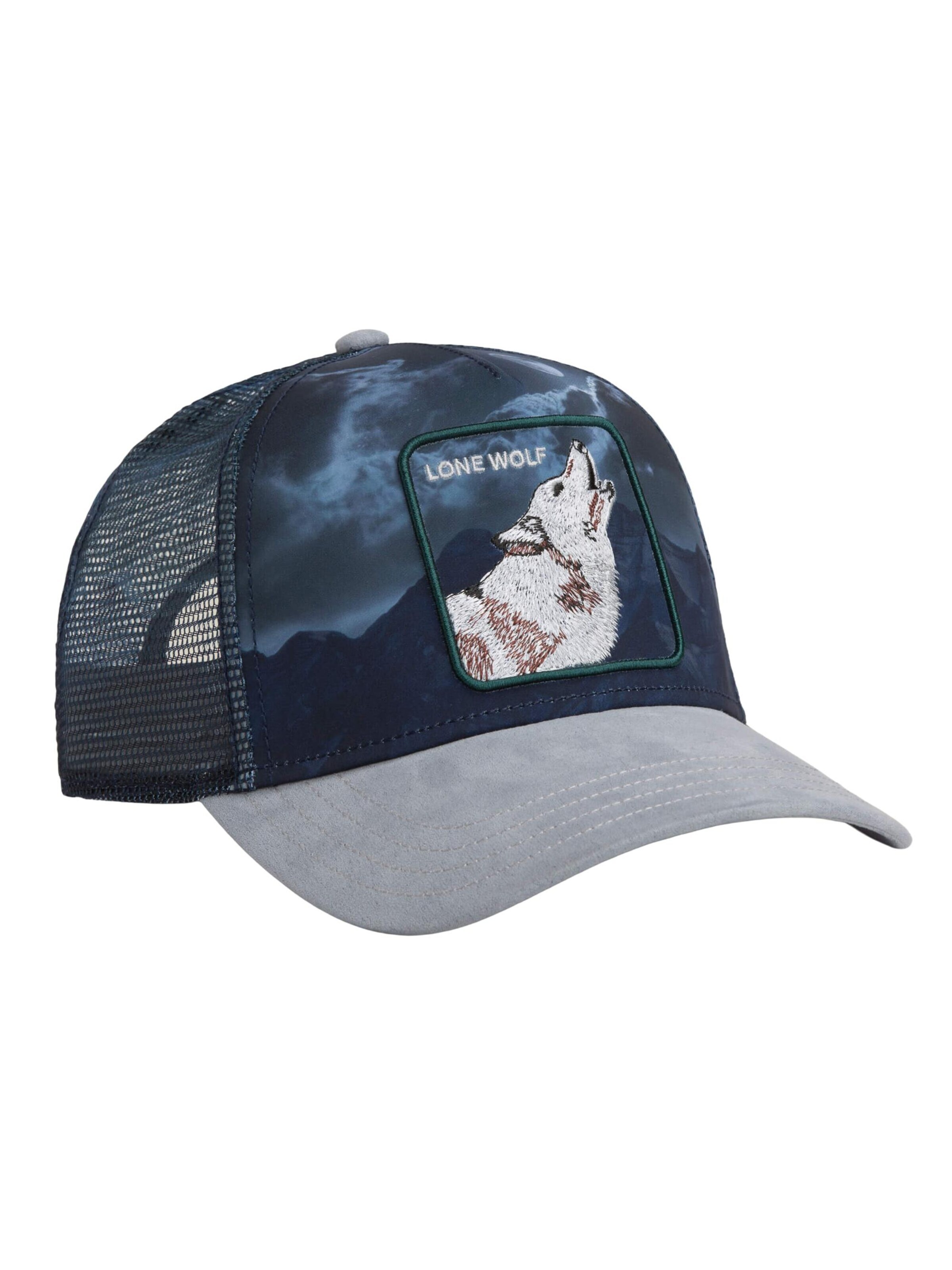 GOORIN Bros. Cap 'Wolf In The Element' in Blue