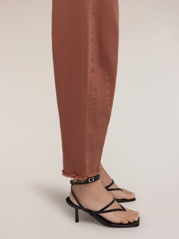 MOTIVI Loose fit Trousers in Brown