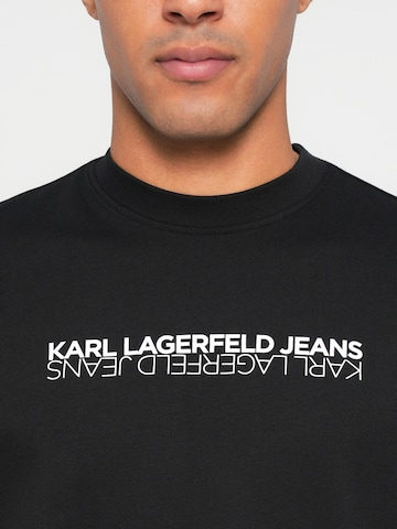 KARL LAGERFELD JEANS Póló - fekete