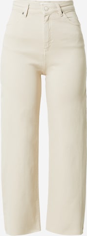 System Action Loose fit Jeans 'Panda' in White: front