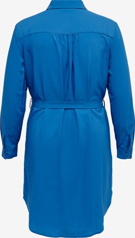 ONLY Carmakoma Shirt Dress in Blue