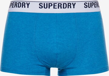 Boxers Superdry en bleu : devant