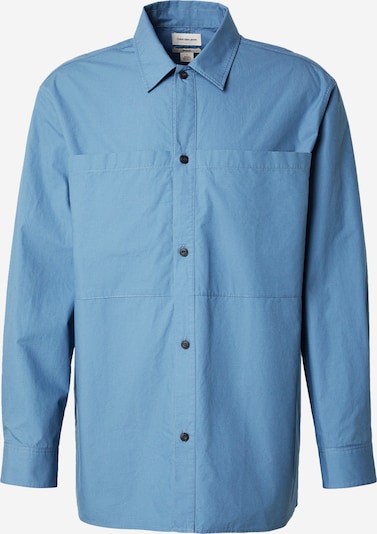 Marškiniai iš Calvin Klein Jeans, spalva – dangaus žydra, Prekių apžvalga