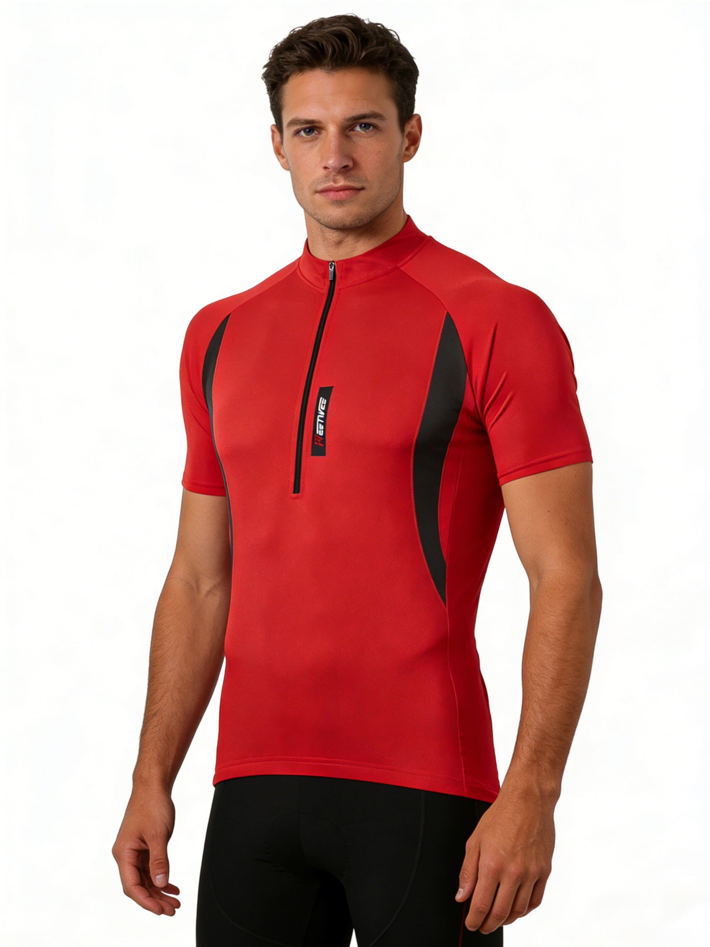 MEETWEE Performance shirt 'Cycling Quick Drying Top' in Red