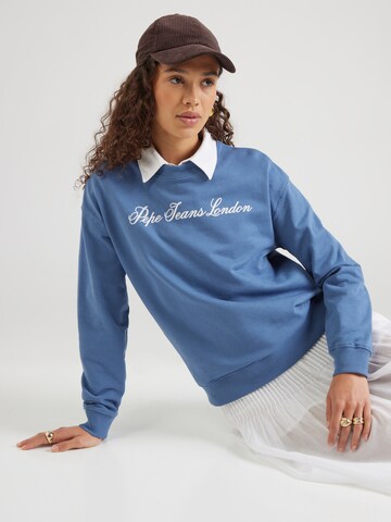 Pepe Jeans Sweatshirt 'ELSY' in Blau: Vorderseite