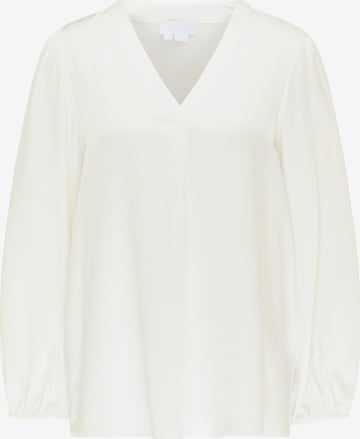 usha WHITE LABEL Blouse in White: front