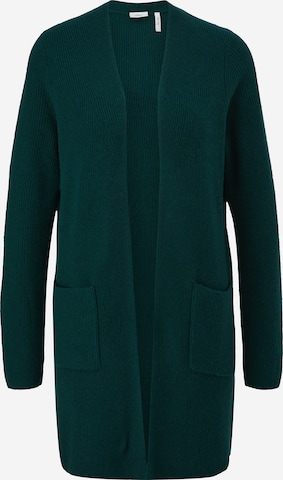 Cardigan s.Oliver BLACK LABEL en vert : devant