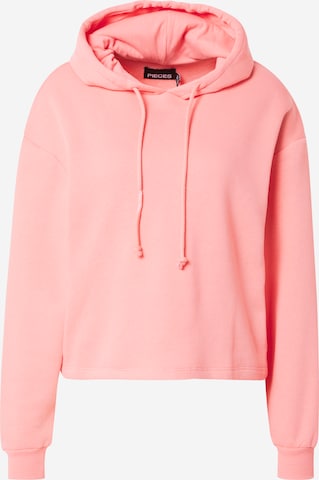 PIECES Sweatshirt 'Chilli' in Pink: predná strana