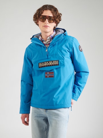 NAPAPIJRI Jacke 'RAINFOREST' in Blau: Vorderseite