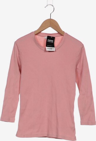 hessnatur Top & Shirt in XS in Pink: front