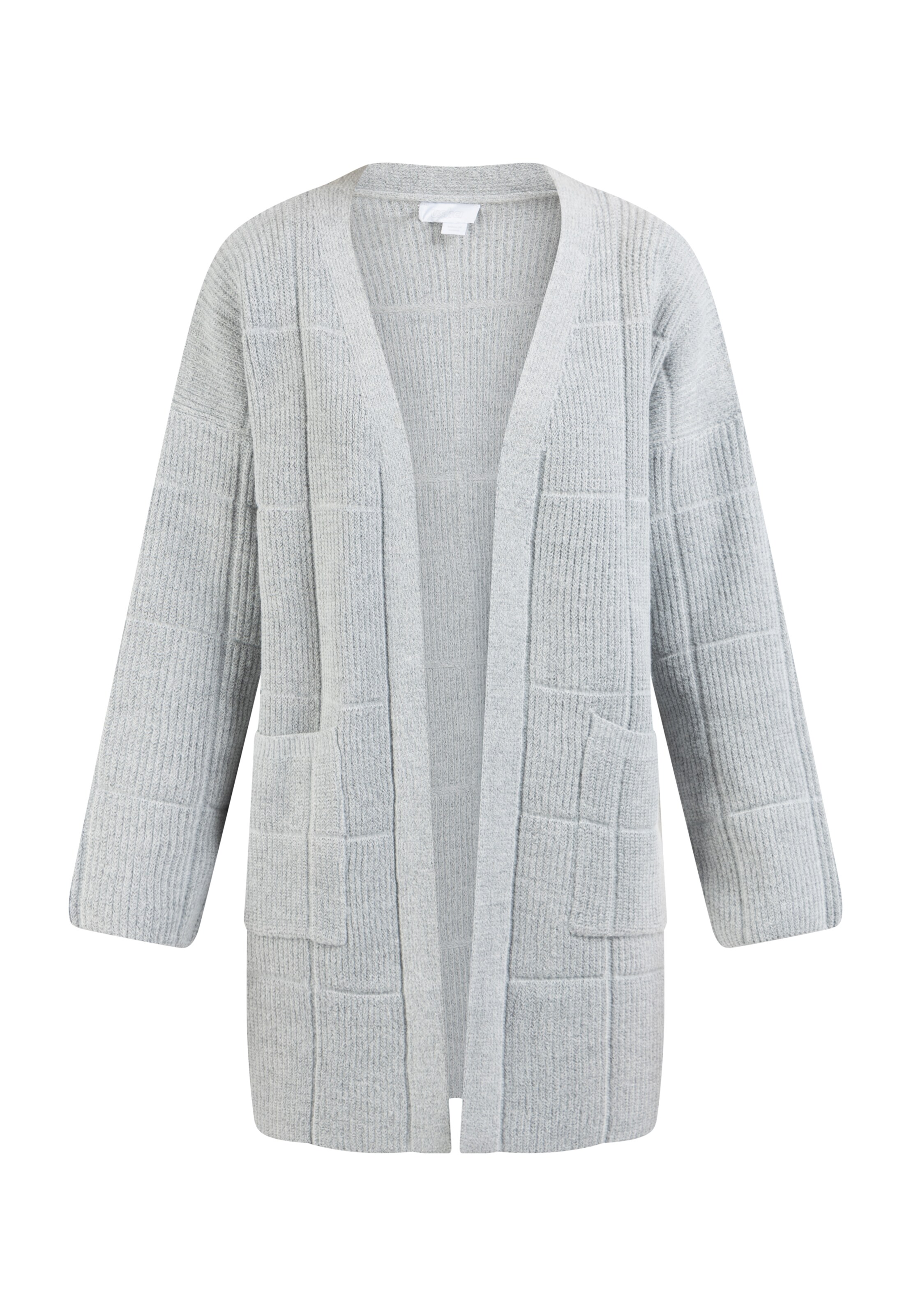 usha WHITE LABEL Strickjacke in Grau: Vorderseite