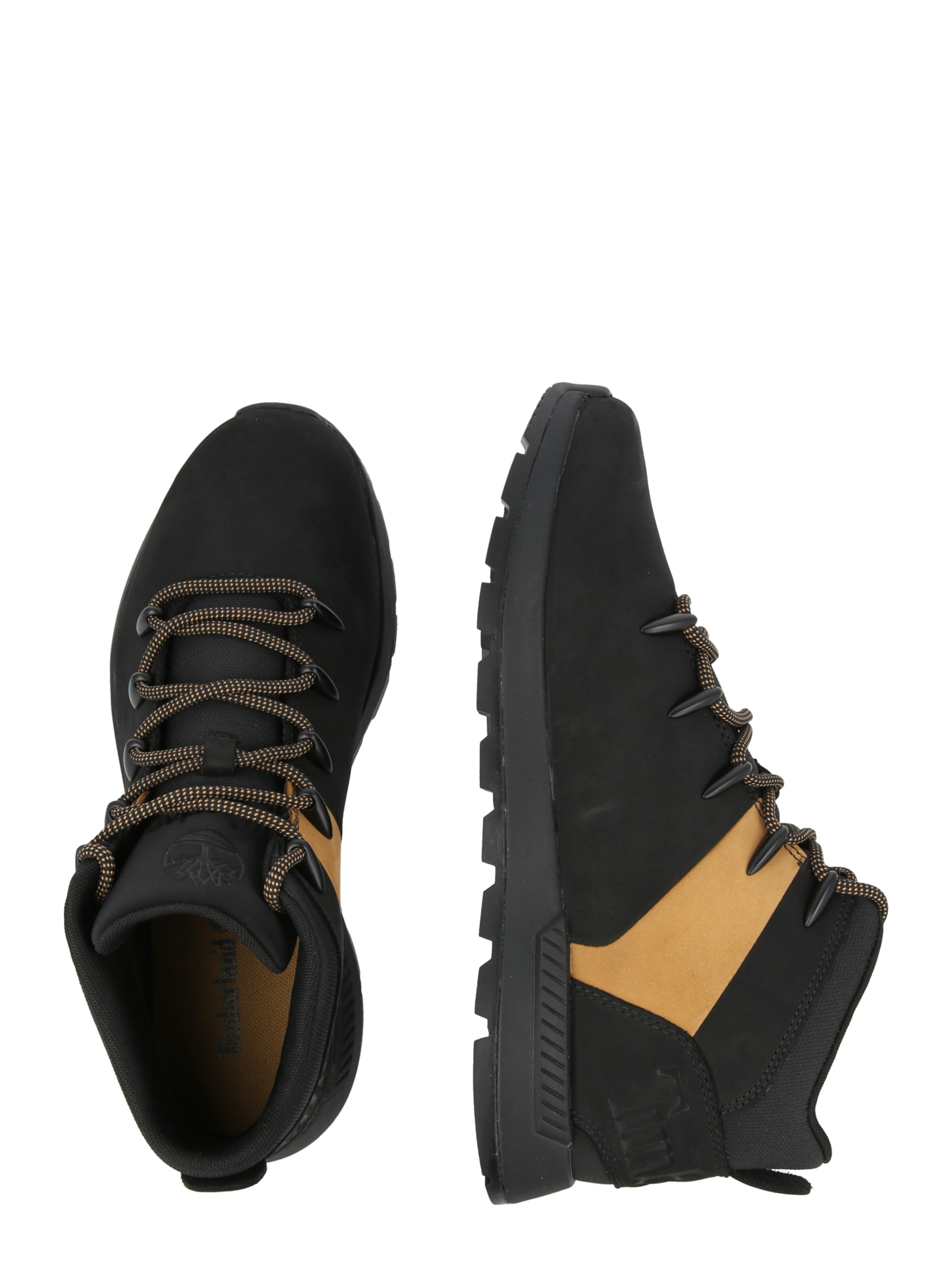 TIMBERLAND Boots med snörning 'Sprint Trekker' i svart