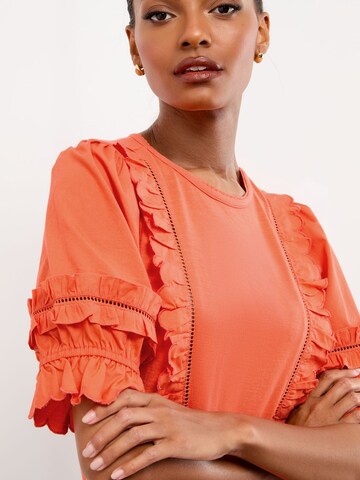 Lipsy Bluse in Orange