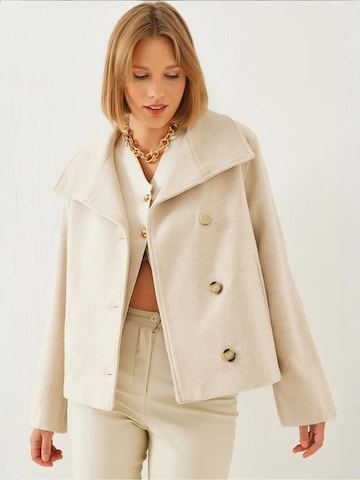 Bianco Lucci Tussenmantel in Beige