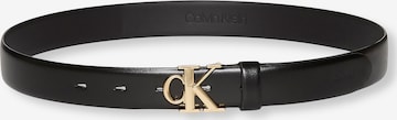 juoda Calvin Klein Diržas: priekis