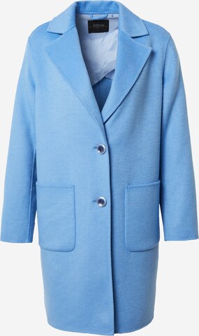 COMMA Between-Seasons Coat in Blue: front