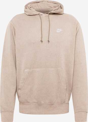 Nike Sportswear - Sweatshirt em bege: frente