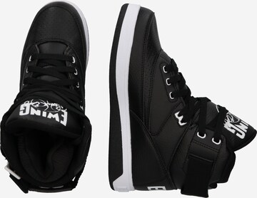 Patrick Ewing High-Top Sneakers in Black
