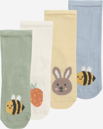 Chaussettes Lindex en beige : devant