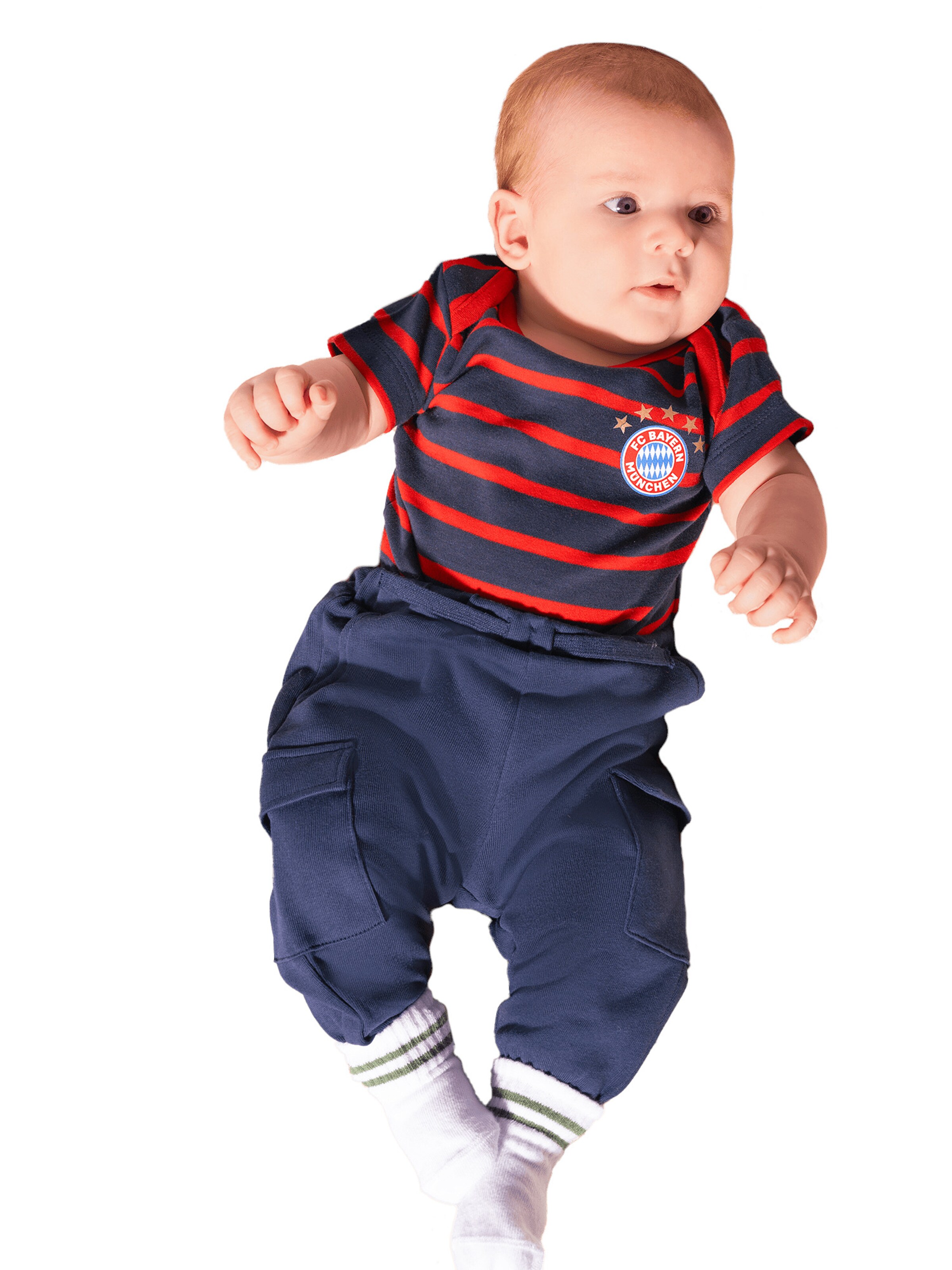 FC BAYERN MÜNCHEN Romper/Bodysuit 'Essential' in Red