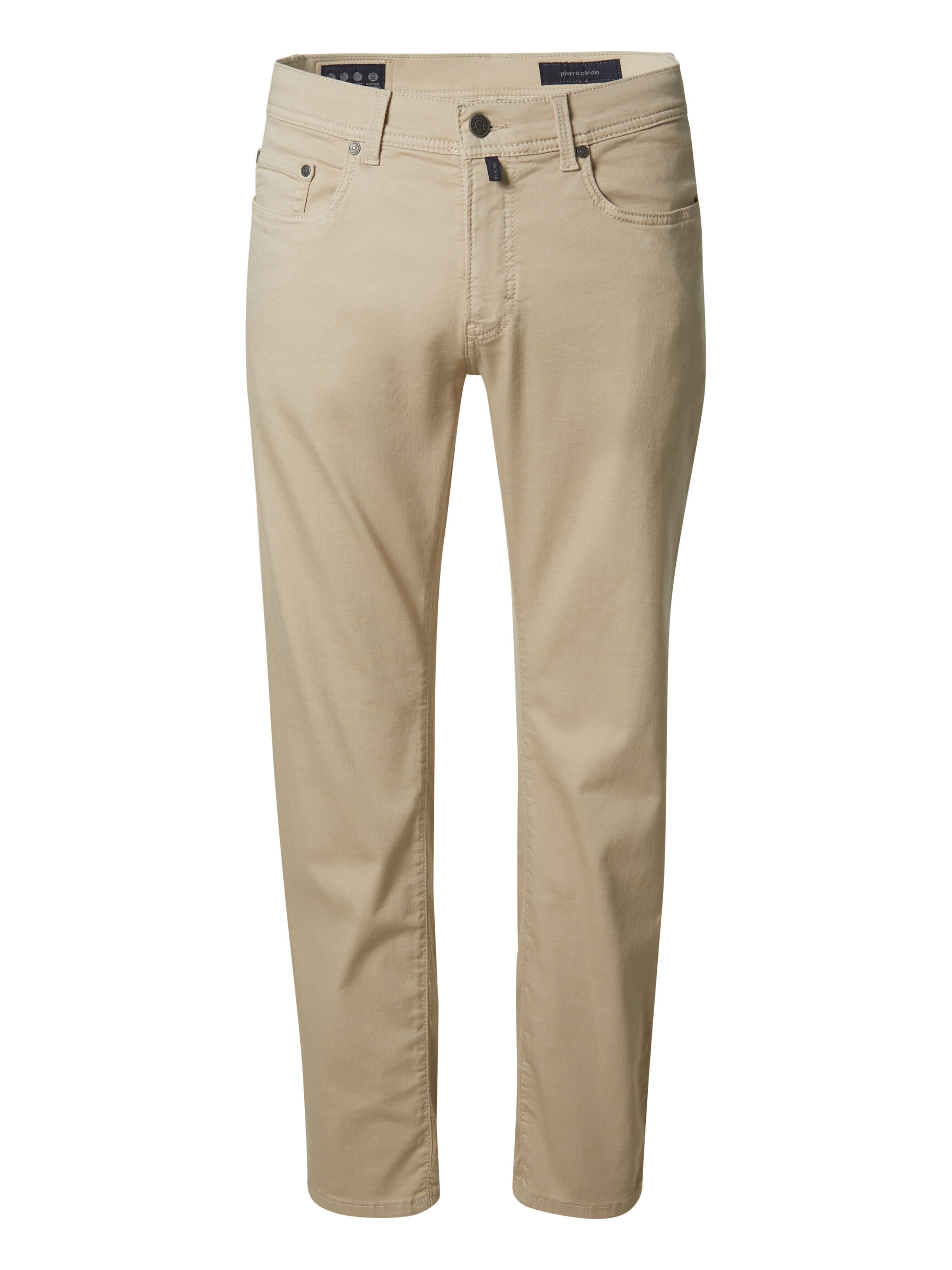 PIERRE CARDIN Tapered Jeans 'Lyon' in Beige: voorkant