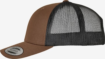 Cappello da baseball di Flexfit in marrone