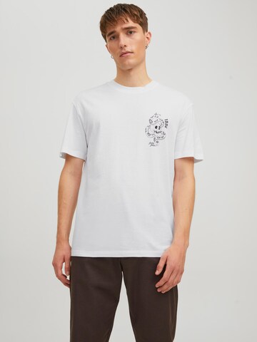 JACK & JONES Tričko 'Ink' – bílá: přední strana