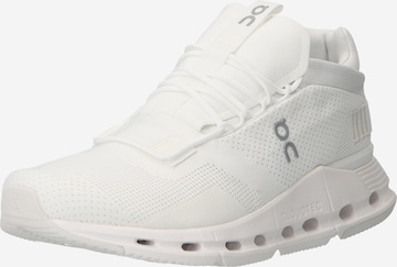 On Running shoe 'Cloudnova' in White: front