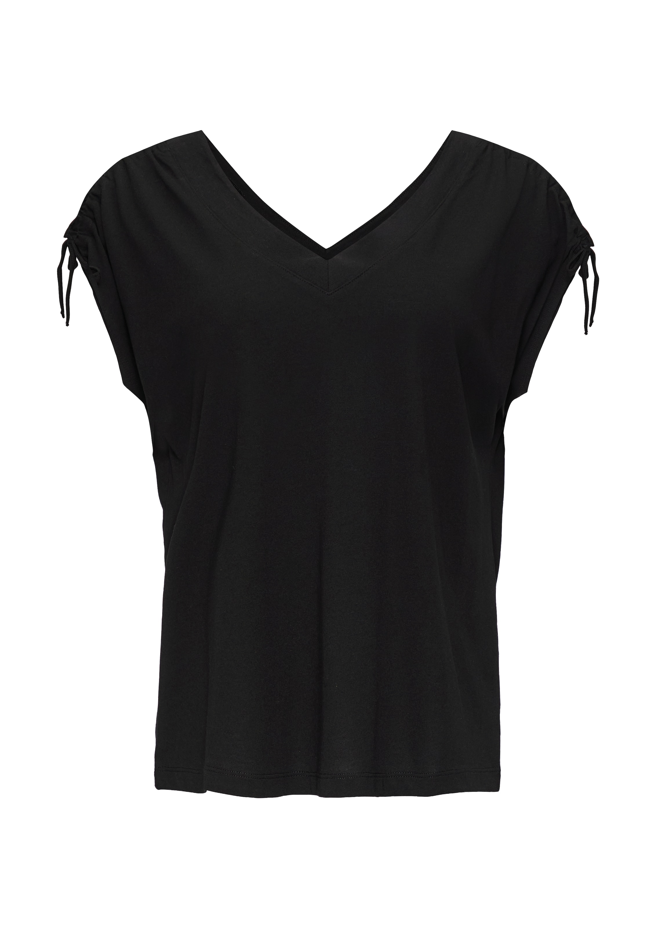 s.Oliver Koszulka w kolorze czarny: przód