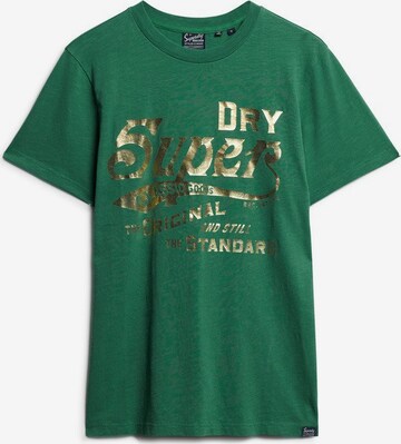 Superdry Shirt in Groen: voorkant