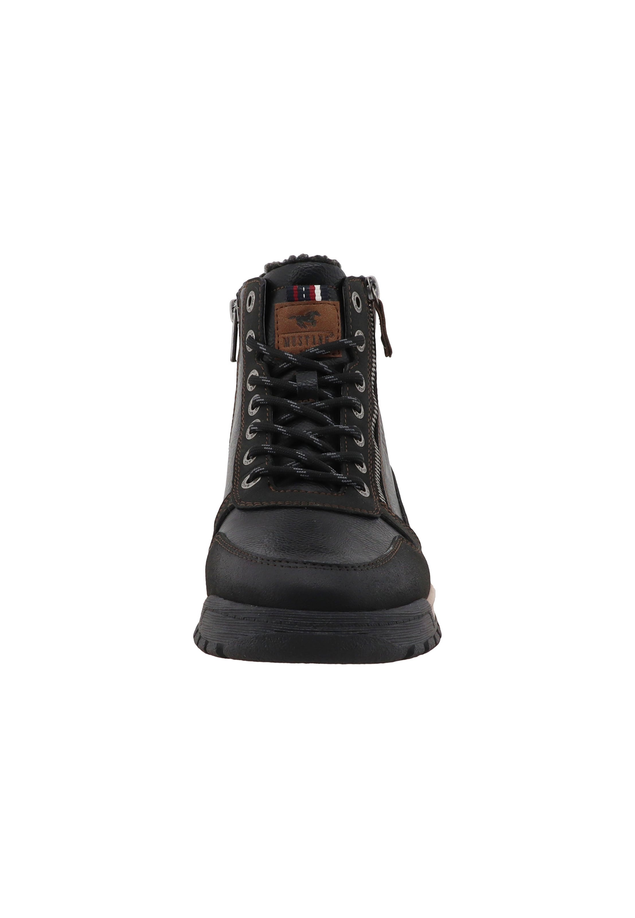 MUSTANG Veterboots in Zwart