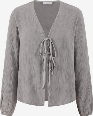 SASSYCLASSY Blouse in Grey: front
