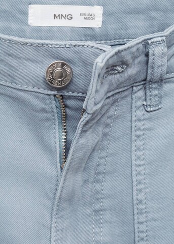 MANGO TEEN Wide Leg Jeans 'Utility4' in Blau