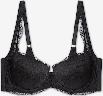 Gisela Balconette Rintaliivi värissä musta: etupuoli