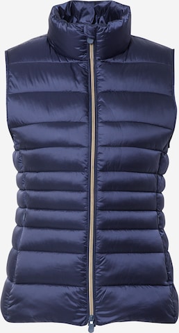 SAVE THE DUCK Vest 'LYNN' in Blue: front