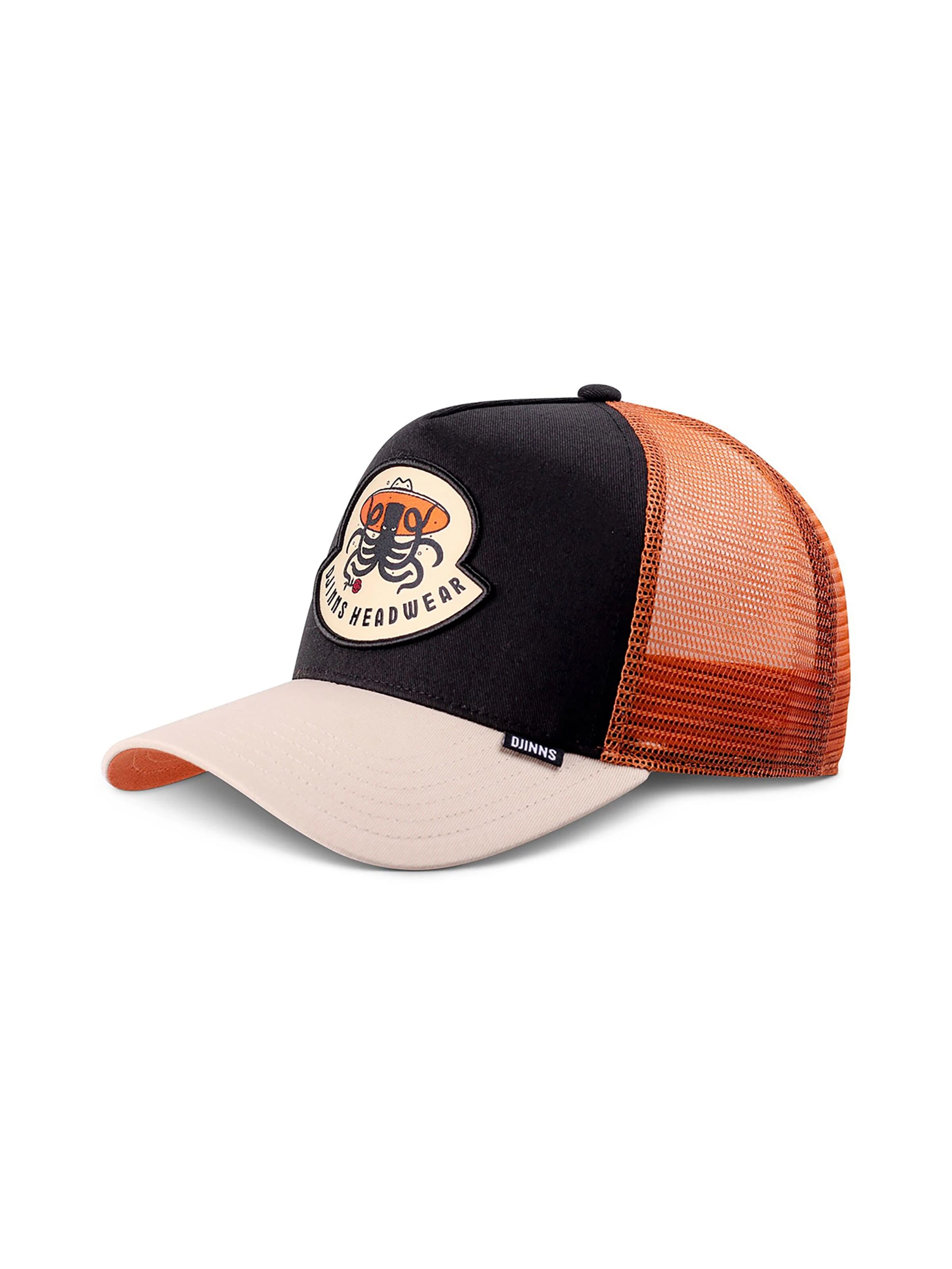 DJINNS Cap 'HFT Rose Kraken' in Mixed colors: front