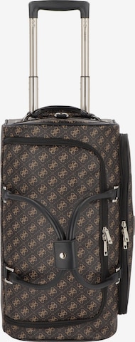 GUESS Travel Bag 'Jesco' in Brown
