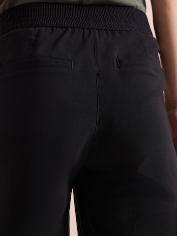 CECIL Wide leg Pants 'Neele' in Black