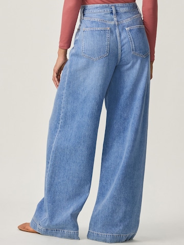 Next Wide leg Jeans in Blue