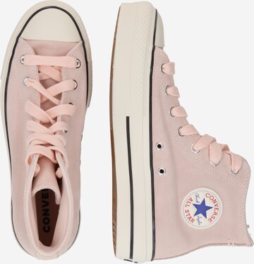 CONVERSE Korkeavartiset tennarit 'Chuck Taylor All Star' värissä vaaleanpunainen