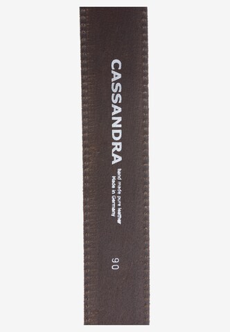 Cassandra Accessoires Belt 'Triangles' in Beige