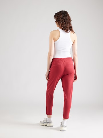 ICHI Tapered Pants 'IHKATE' in Red
