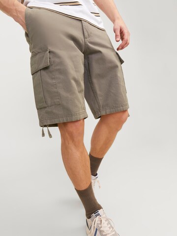 Regular Pantalon cargo 'Cole Barkley' JACK & JONES en marron