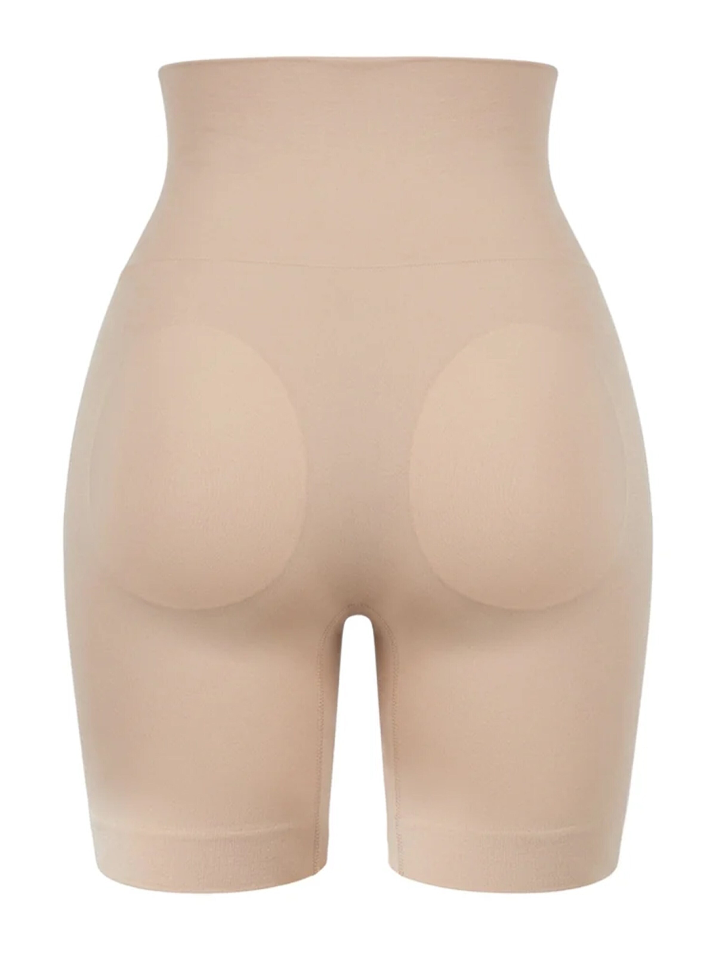 Shapetape Shapingbroek 'Corrigerende High Waist Naadloos Broekje met Bilvulling' in Beige