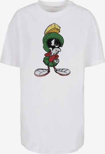F4NT4STIC T-Shirt 'Marvin The Martian Pose' in hellgelb / dunkelgrün / dunkelrot / weiß, Produktansicht